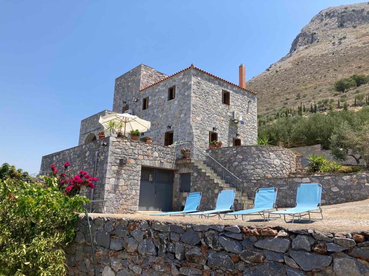 Πύργος παραδοσιακός με μαγευτική θέα Βίλα Αρεόπολις Εξωτερικό φωτογραφία